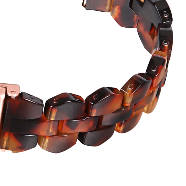 For Fitbit Versa 3 / Sense Universal Rhombus Resin Watch Band(Hawksbill) - Watch Bands by buy2fix | Online Shopping UK | buy2fix
