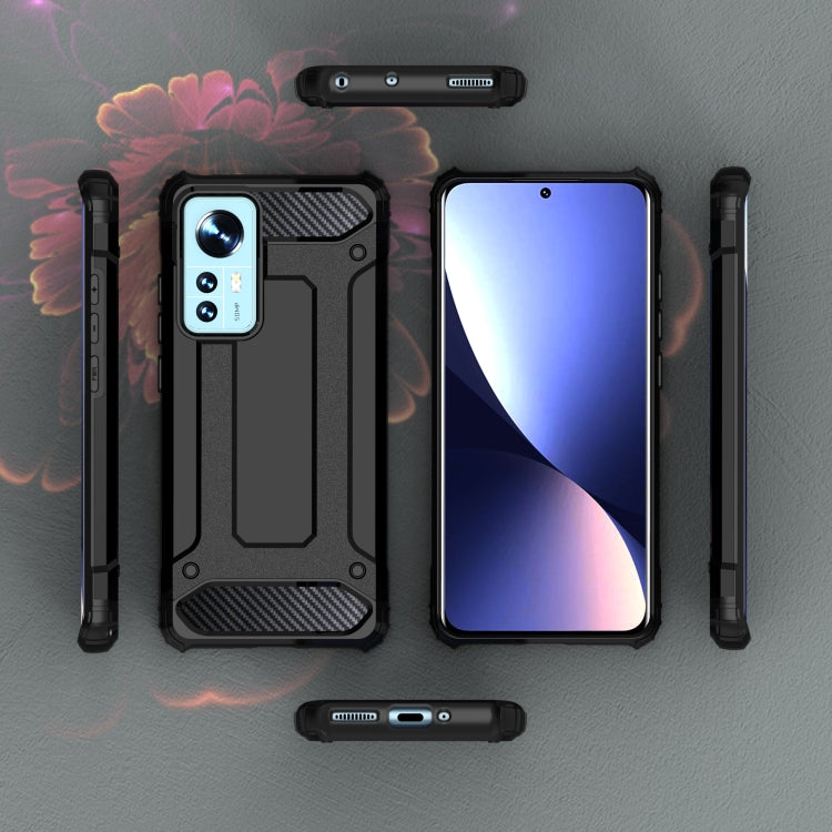 For Xiaomi 12 / 12X Magic Armor TPU + PC Combination Phone Case(Red) by buy2fix