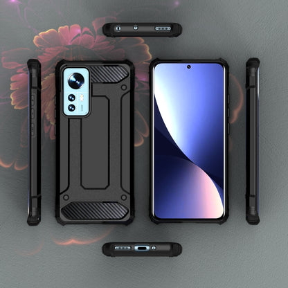 For Xiaomi 12 / 12X Magic Armor TPU + PC Combination Phone Case(Red) by buy2fix