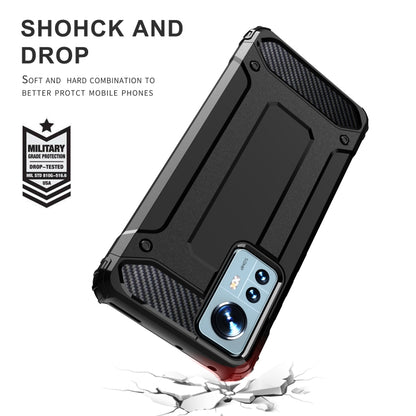 For Xiaomi 12 / 12X Magic Armor TPU + PC Combination Phone Case(Red) by buy2fix