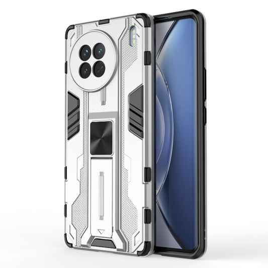 For vivo X90 5G Supersonic PC + TPU Shock-proof Phone Case(Silver) - vivo Cases by buy2fix | Online Shopping UK | buy2fix