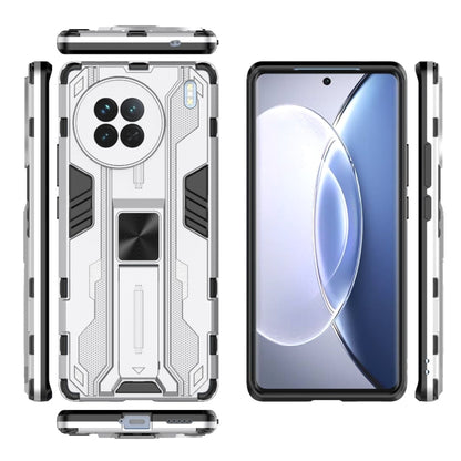 For vivo X90 5G Supersonic PC + TPU Shock-proof Phone Case(Silver) - vivo Cases by buy2fix | Online Shopping UK | buy2fix