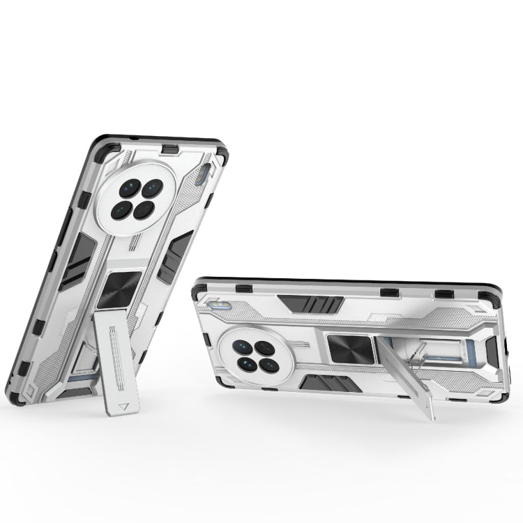 For vivo X90 5G Supersonic PC + TPU Shock-proof Phone Case(Silver) - vivo Cases by buy2fix | Online Shopping UK | buy2fix