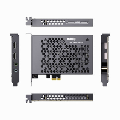 EZCAP 324B 4K HD Video Game Conference Capture Live Card(Black) - Video Capture Solutions by Ezcap | Online Shopping UK | buy2fix