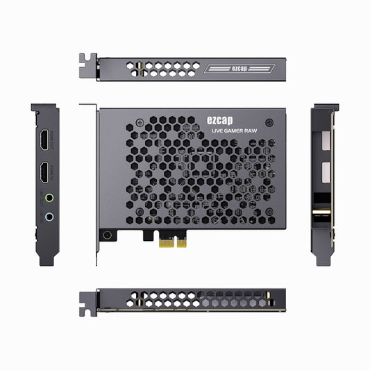 EZCAP 324B 4K HD Video Game Conference Capture Live Card(Black) - Video Capture Solutions by Ezcap | Online Shopping UK | buy2fix