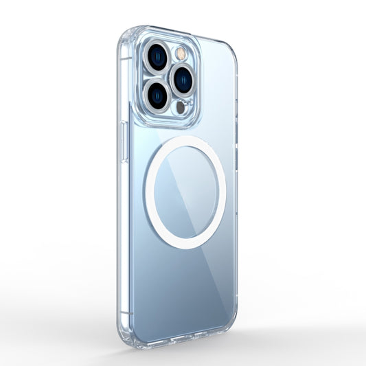 For iPhone 14 Simple Transparent Magsafe Phone Case - iPhone 14 Cases by buy2fix | Online Shopping UK | buy2fix