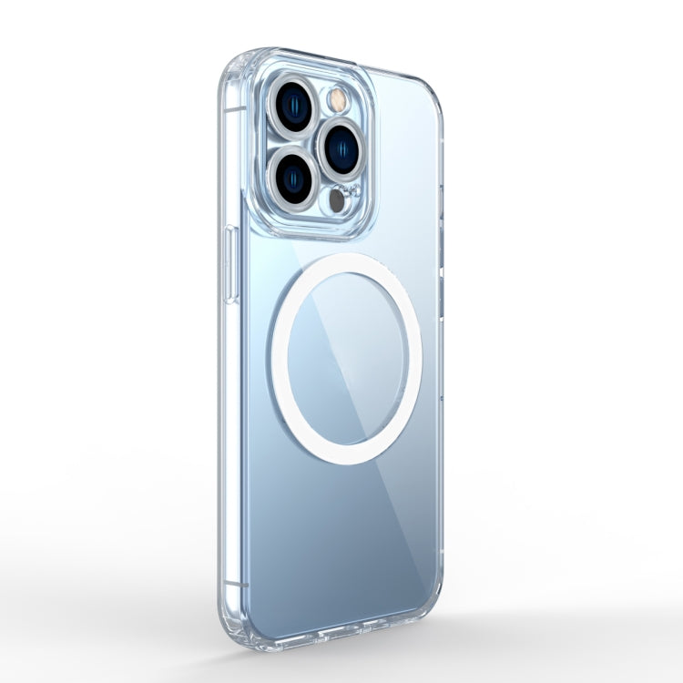 For iPhone 12 Simple Transparent Magsafe Phone Case - iPhone 12 / 12 Pro Cases by buy2fix | Online Shopping UK | buy2fix
