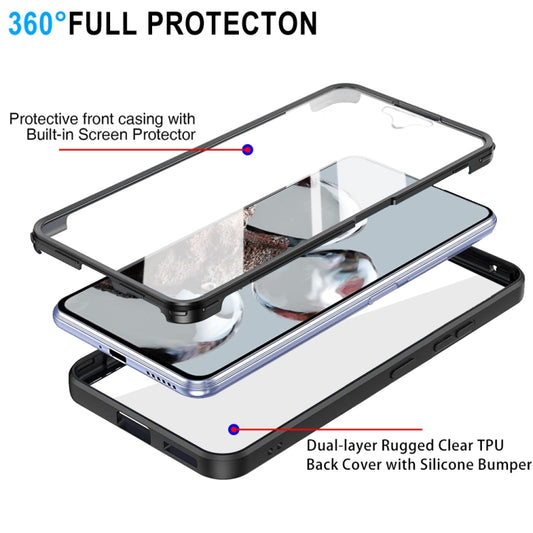 For Xiaomi 12T / 12T Pro 360 Degrees Full Coverage Phone Case(Black) - Xiaomi Cases by buy2fix | Online Shopping UK | buy2fix