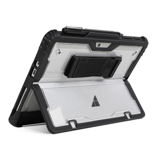 For Microsoft Surface Pro 10 / 9 Acrylic Transparent Laptop Case(Black) - Others by buy2fix | Online Shopping UK | buy2fix