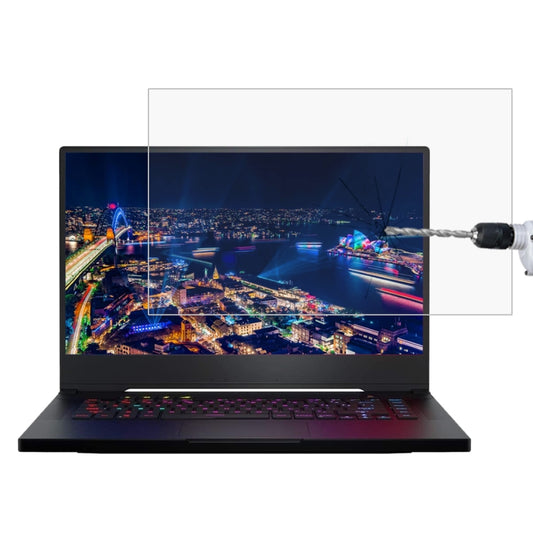 For ASUS ROG ZEPHYRUS (M15) 15.6 inch Laptop Screen HD Tempered Glass Protective Film - Screen Protection Film by buy2fix | Online Shopping UK | buy2fix