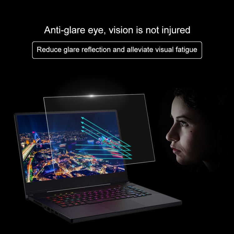 For ASUS S5AM Traditional 15.6 inch Laptop Screen HD Tempered Glass Protective Film - Screen Protection Film by buy2fix | Online Shopping UK | buy2fix