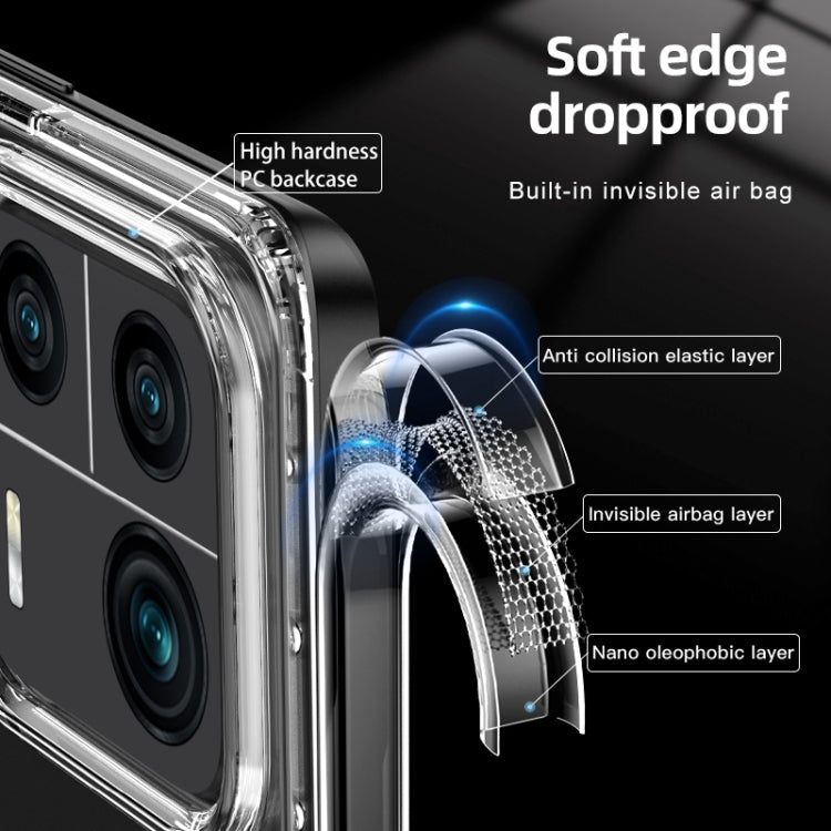 For Xiaomi 13 Pro Armor Clear TPU Hard PC Phone Case(Clear) - Xiaomi Cases by buy2fix | Online Shopping UK | buy2fix