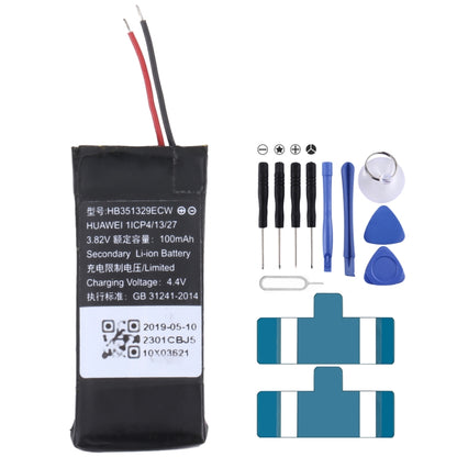 For Huawei Band 3 Pro 100mAh HB351329ECW Battery Replacement by buy2fix