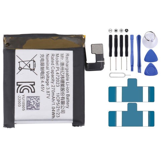 For Huami Amazfit GTS 4 mini 270mAh PL472023 Battery Replacement