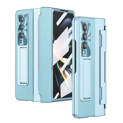 For Samsung Galaxy Z Fold3 5G Integrated Full Coverage Phone Case with Hinge(Blue) by buy2fix