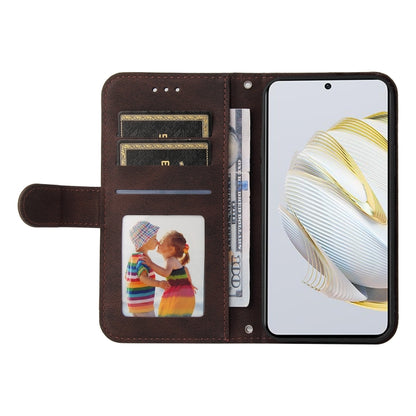 For Huawei nova 10 SE Skin Feel Life Tree Metal Button Leather Phone Case(Brown) - Huawei Cases by buy2fix | Online Shopping UK | buy2fix