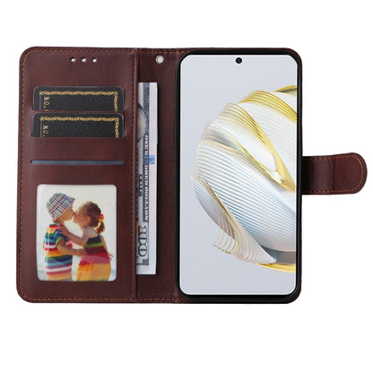 For Huawei nova 10 SE Classic Calf Texture Flip Leather Phone Case(Brown) - Huawei Cases by buy2fix | Online Shopping UK | buy2fix