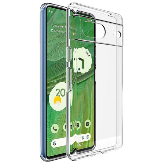 For Google Pixel 7 IMAK UX-5 Series Transparent Shockproof TPU Protective Phone Case(Transparent) - Google Cases by imak | Online Shopping UK | buy2fix