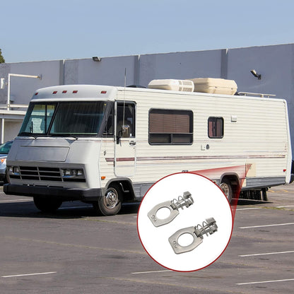 2 in 1 RV Water Heater Hatch Lock - Sheet Metal Tools by buy2fix | Online Shopping UK | buy2fix