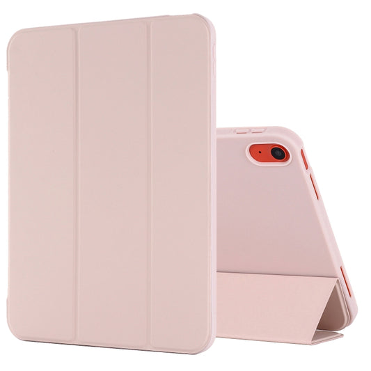 For iPad 2025 / 2022 Tri-fold Holder Tablet Leather Case(Pink) - iPad 2025 / 2022 Cases by buy2fix | Online Shopping UK | buy2fix