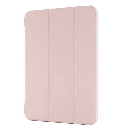 For iPad 2025 / 2022 Tri-fold Holder Tablet Leather Case(Pink) - iPad 2025 / 2022 Cases by buy2fix | Online Shopping UK | buy2fix