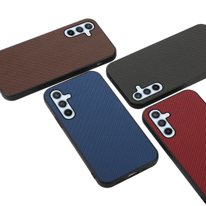 For Samsung Galaxy A54 5G Carbon Fiber Texture Shockproof Phone Case(Black) by buy2fix