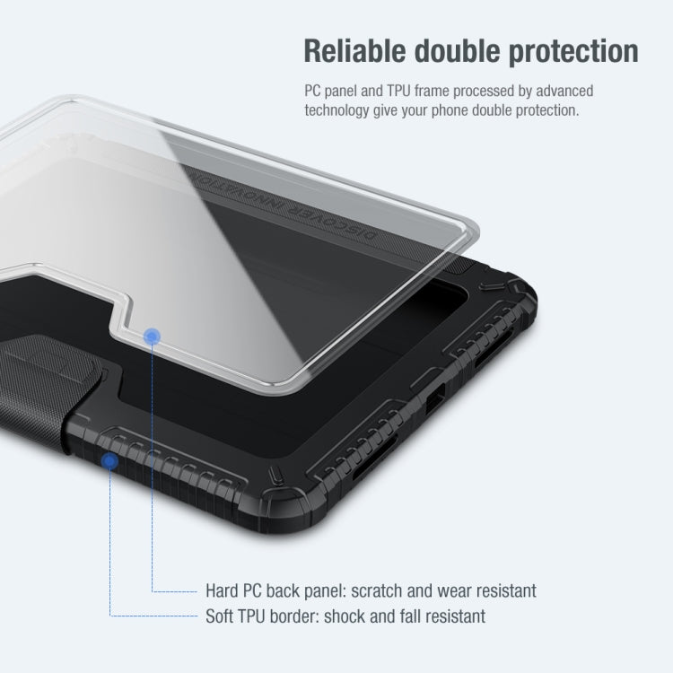 For iPad 2025 / 2022 NILLKIN Bumper Pro Leather Tablet Case(Blue) - iPad 2025 / 2022 Cases by NILLKIN | Online Shopping UK | buy2fix