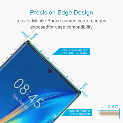 For Tecno Phantom X2 50pcs 0.26mm 9H 2.5D Tempered Glass Film by buy2fix