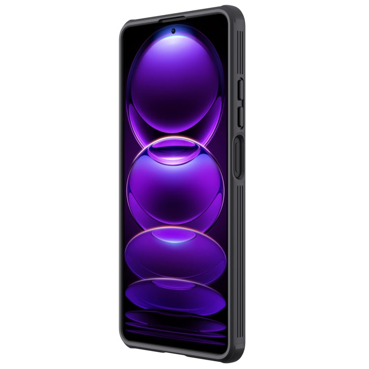 For Xiaomi Redmi Note 12 Pro+ NILLKIN CamShield Pro PC Phone Case(Black) - Xiaomi Cases by NILLKIN | Online Shopping UK | buy2fix