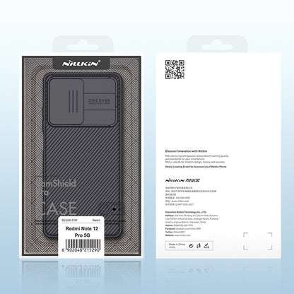 For Xiaomi Redmi Note 12 Pro+ NILLKIN CamShield Pro PC Phone Case(Black) - Xiaomi Cases by NILLKIN | Online Shopping UK | buy2fix