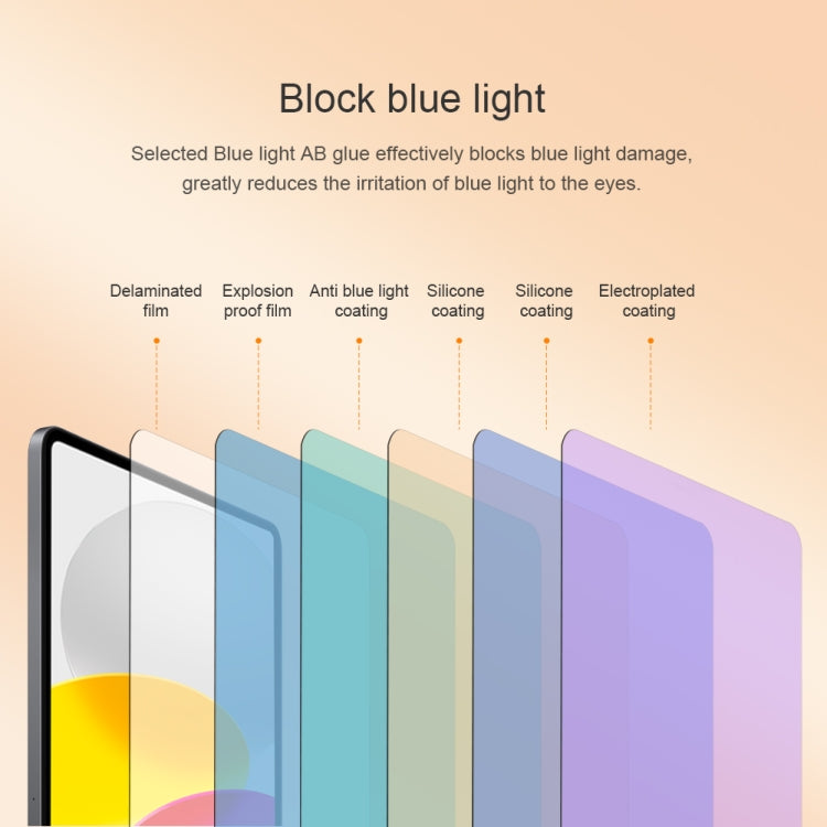 For iPad 2025 / 2022 NILLKIN V+ Series 0.33mm 4H Anti-blue Ray Tempered Glass Film - iPad 2025 / 2022 Tempered Glass by NILLKIN | Online Shopping UK | buy2fix