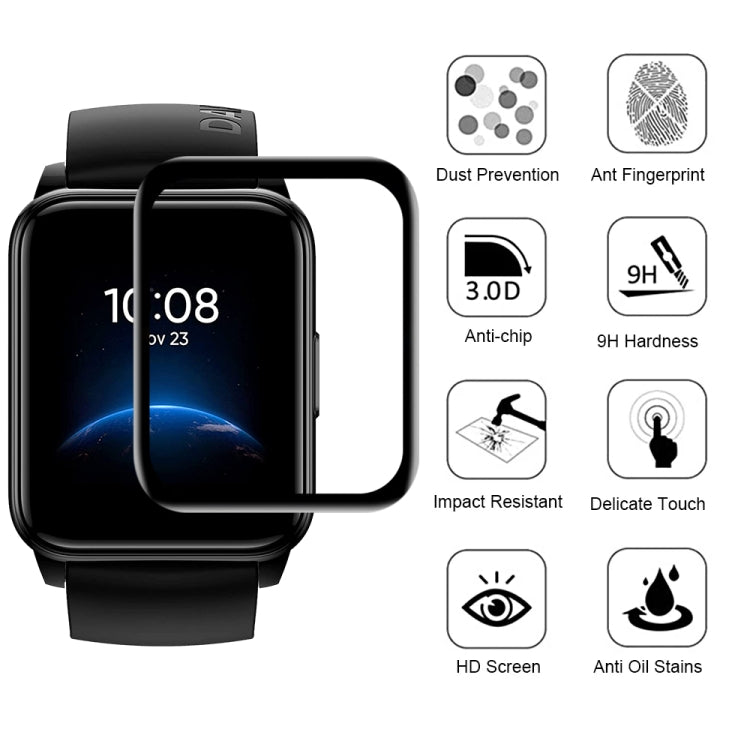 For Realme Watch 2 3D Surface Composite Soft Watch Film - Screen Protector by buy2fix | Online Shopping UK | buy2fix