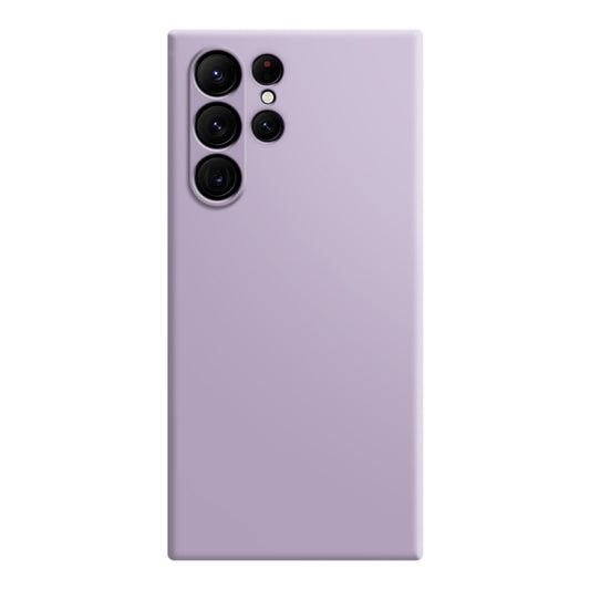 For Samsung Galaxy S23 Ultra 5G Imitation Liquid Silicone Phone Case(Purple) - Galaxy S23 Ultra 5G Cases by buy2fix | Online Shopping UK | buy2fix