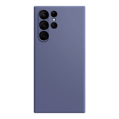 For Samsung Galaxy S23 Ultra 5G Imitation Liquid Silicone Phone Case(Grey) - Galaxy S23 Ultra 5G Cases by buy2fix | Online Shopping UK | buy2fix