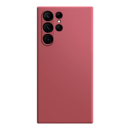 For Samsung Galaxy S23 Ultra 5G Imitation Liquid Silicone Phone Case(Red) - Galaxy S23 Ultra 5G Cases by buy2fix | Online Shopping UK | buy2fix