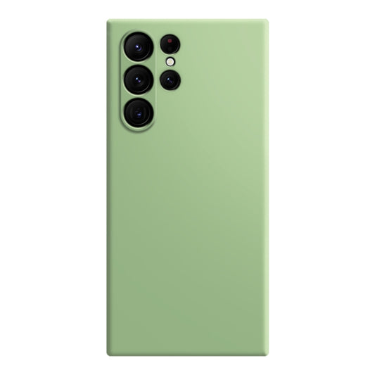For Samsung Galaxy S23 Ultra 5G Imitation Liquid Silicone Phone Case(Matcha Green) - Galaxy S23 Ultra 5G Cases by buy2fix | Online Shopping UK | buy2fix