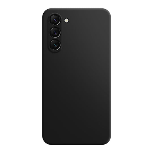 For Samsung Galaxy S23 5G Imitation Liquid Silicone Phone Case(Black)