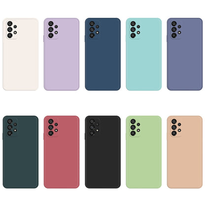 For Samsung Galaxy A73 5G Imitation Liquid Silicone Phone Case(Grey) by buy2fix