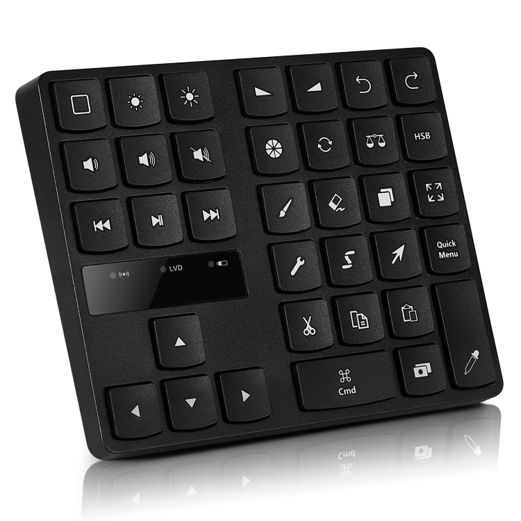 533 Bluetooth 5.0 Painting Keyboard 35 keys Keypad Wireless Digital keyboard(Black) by buy2fix