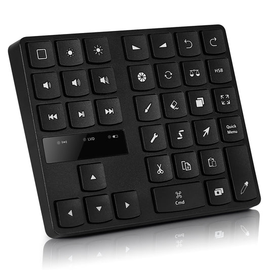 533 Bluetooth 5.0 Painting Keyboard 35 keys Keypad Wireless Digital keyboard(Black) by buy2fix