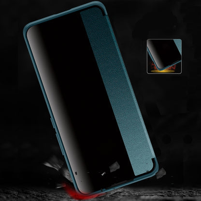 For Honor 80 SE Leather + TPU Frame Shockproof Phone Case(Black) - Honor Cases by buy2fix | Online Shopping UK | buy2fix