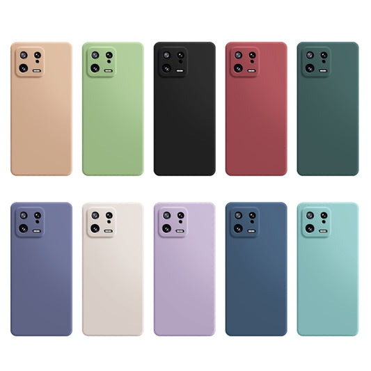 For Xiaomi 13 Imitation Liquid Silicone Phone Case(Grey) - Xiaomi Cases by buy2fix | Online Shopping UK | buy2fix