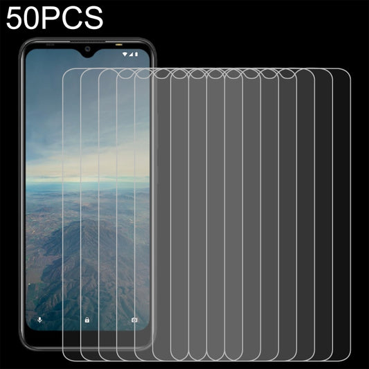 For Vodafone Smart V22 50pcs 0.26mm 9H 2.5D Tempered Glass Film - More Brand by buy2fix | Online Shopping UK | buy2fix
