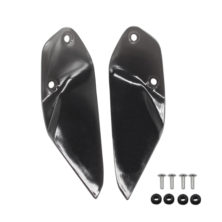 For BMW R1200GS / R1250GS ADV 2014-22 Motorcycle Side Windshield(Black) - Ornamental Parts by buy2fix | Online Shopping UK | buy2fix