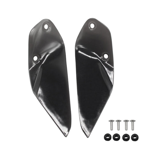 For BMW R1200GS / R1250GS ADV 2014-22 Motorcycle Side Windshield(Black) - Ornamental Parts by buy2fix | Online Shopping UK | buy2fix