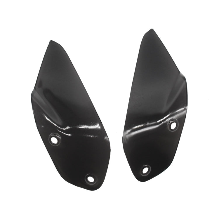 For BMW R1200GS / R1250GS ADV 2014-22 Motorcycle Side Windshield(Black) - Ornamental Parts by buy2fix | Online Shopping UK | buy2fix