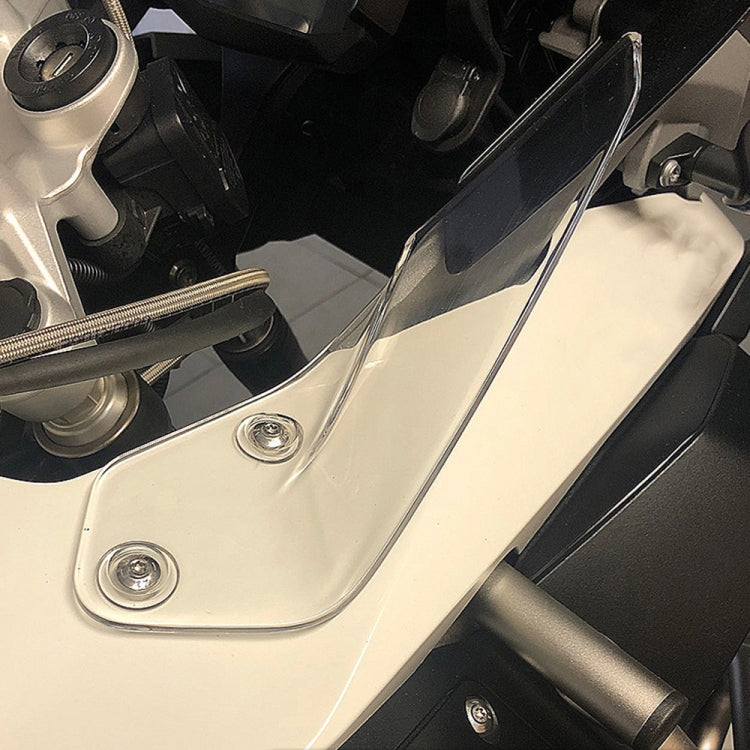 For BMW R1200GS / R1250GS ADV 2014-22 Motorcycle Side Windshield(Transparent) - Ornamental Parts by buy2fix | Online Shopping UK | buy2fix