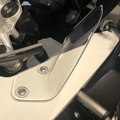 For BMW R1200GS / R1250GS ADV 2014-22 Motorcycle Side Windshield(Transparent) - Ornamental Parts by buy2fix | Online Shopping UK | buy2fix