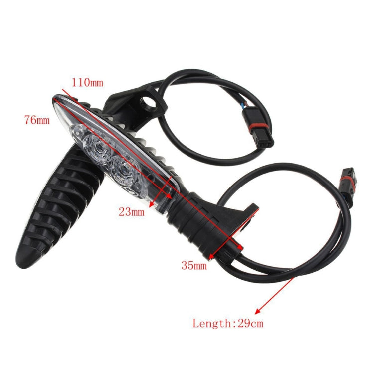 For BMW R1200 / F800 1 Pair Motorcycle LED Rear Turn Signal Light - Turn Signal by buy2fix | Online Shopping UK | buy2fix