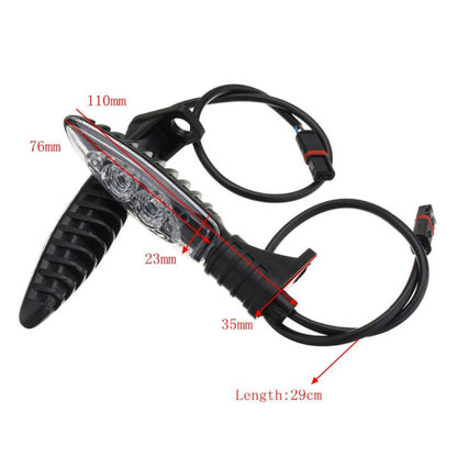 For BMW R1200 / F800 1 Pair Motorcycle LED Rear Turn Signal Light - Turn Signal by buy2fix | Online Shopping UK | buy2fix